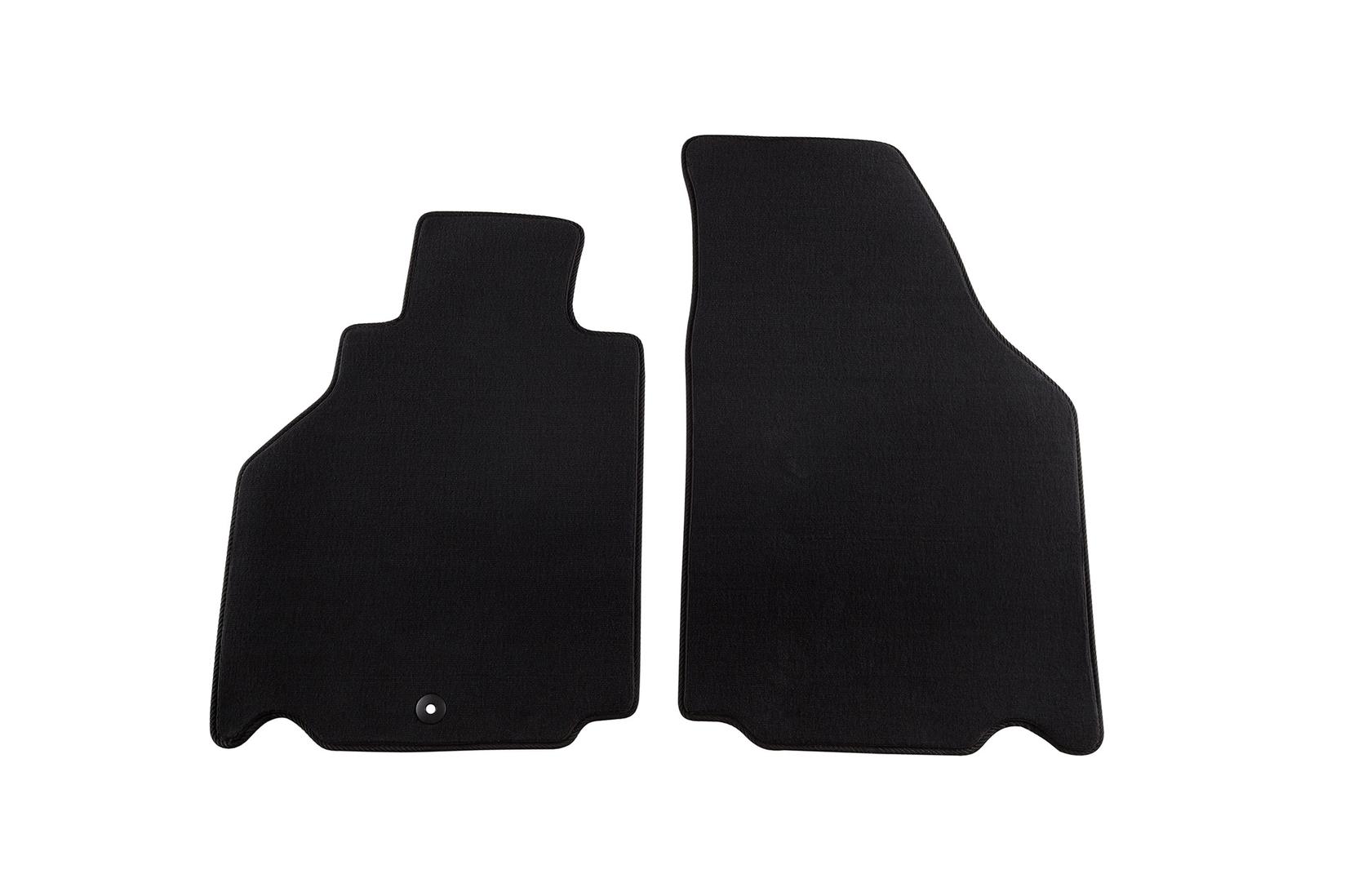 PETEX Платнени патосници за Porsche Boxter 1996-2005 2 делови црни Style материјал