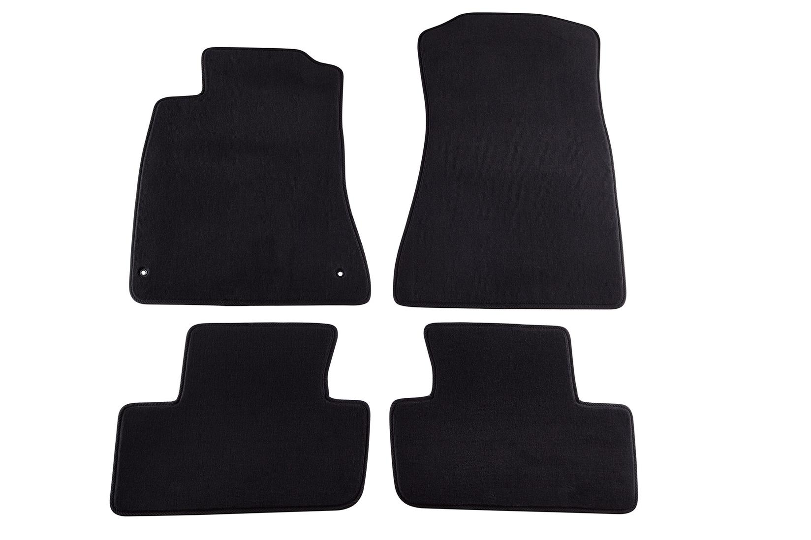 PETEX Платнени патосници за Lexus IS 11/2005-05/2013 4 делови црни (B162) Style материјал