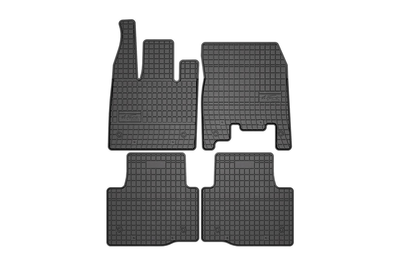 FROGUM Гумени патосници за Jaguar I-pace по 2018 година, 4 дела, црни