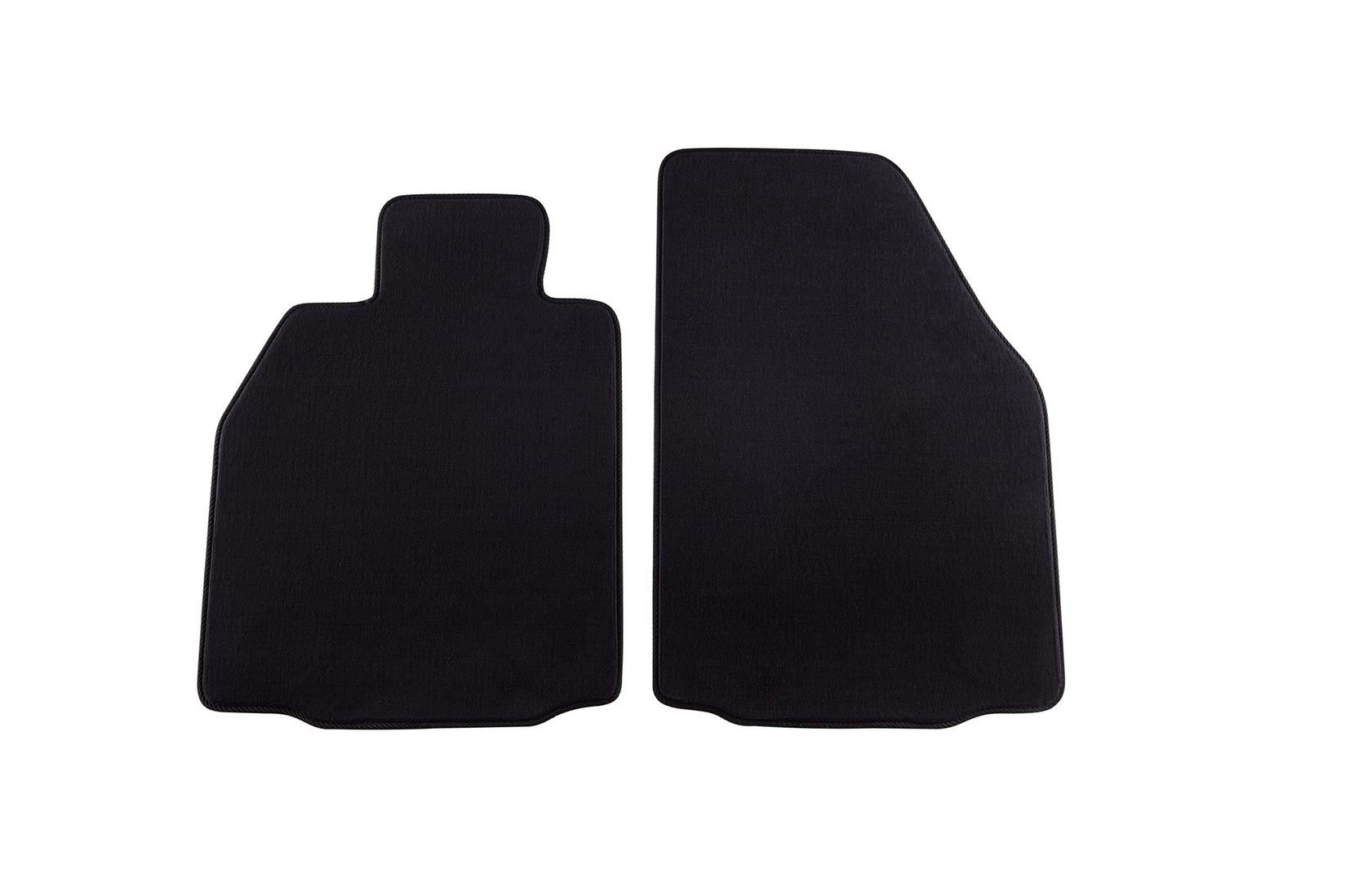 PETEX Платнени патосници за Porsche Boxter 2005-03/2012/Cayman S 2009-03/2013 2 делови црни (B174) Style материјал