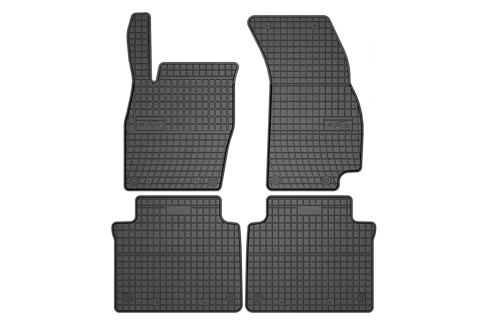 FROGUM Гумени патосници за Audi Audi A8 D5 кратка верзија по 2017 година, 4 дела, црни