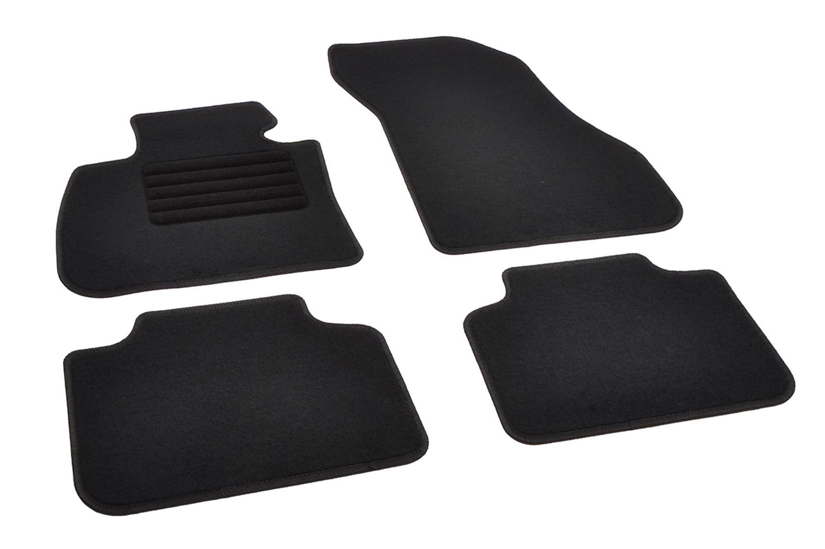 RIGUM Платнени патосници за BMW серија 2 Active Tourer по 2015 година, 4 дела, црни