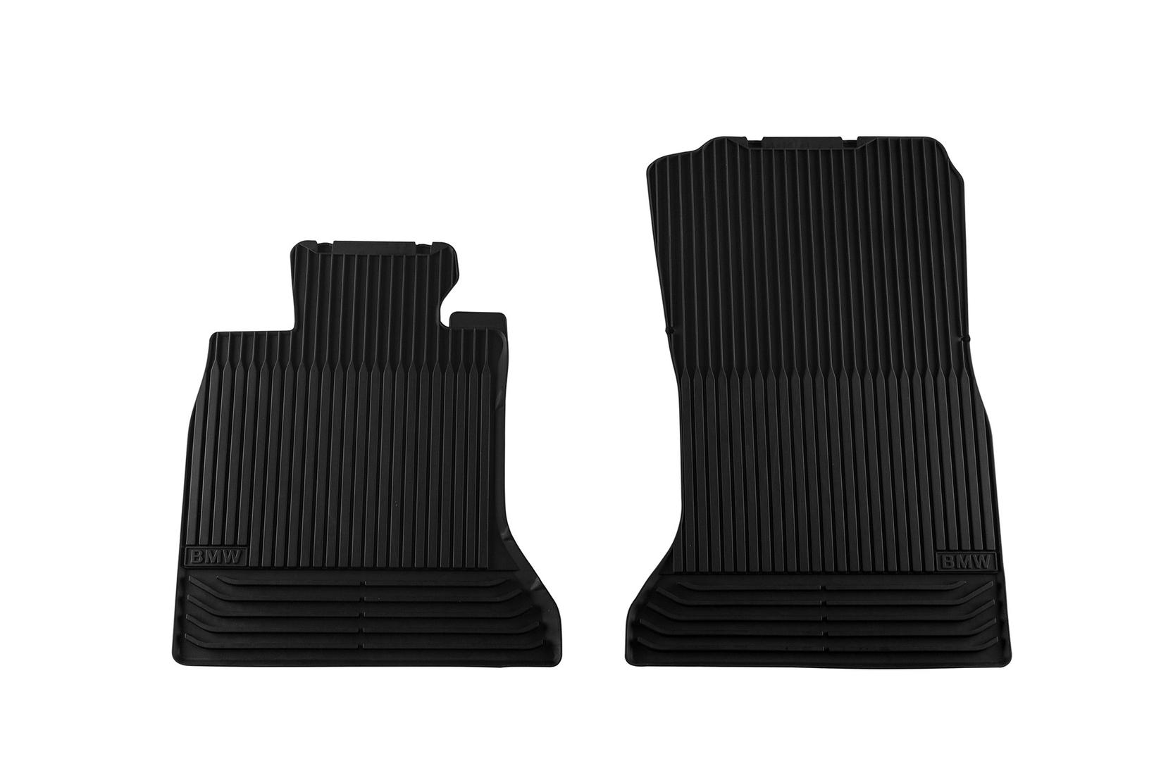 BMW Предни гумени патосници за BMW серија 5 F10 седан F11 караван 2010-2017 2 дела црни