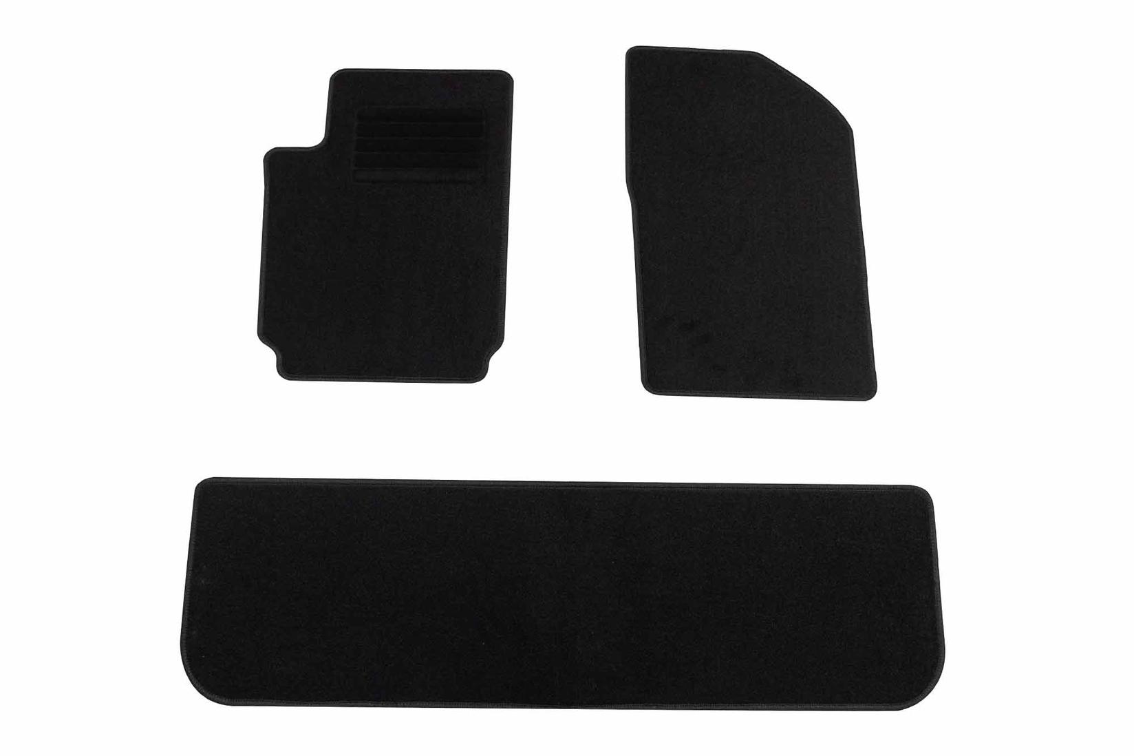 RIGUM Платнени патосници за Citroen Xsara Picasso 1999-2008, 3 дела, црни