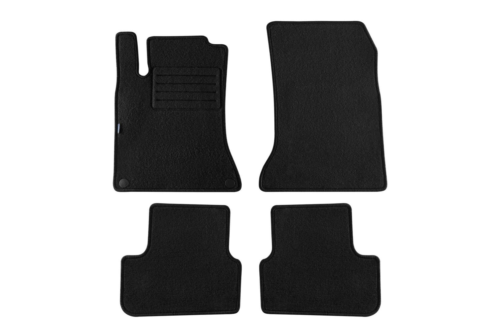 PETEX Платнени патосници за Mercedes A класа W176/B W264/CLA C117/GLA X156 4 делови (B062) Rex