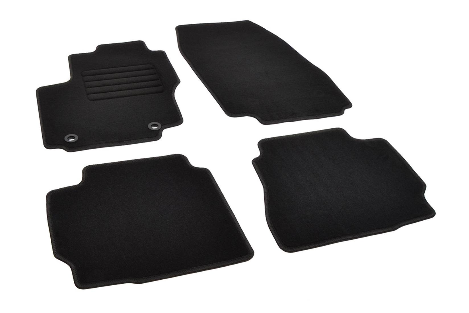 RIGUM Платнени патосници за Ford Mondeo 2007-2013, 4 дела, црни