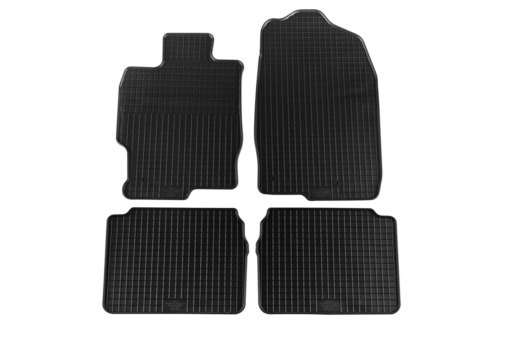 PETEX Гумени патосници за Mazda 6 седан караван 2008-2013 4 дела црни