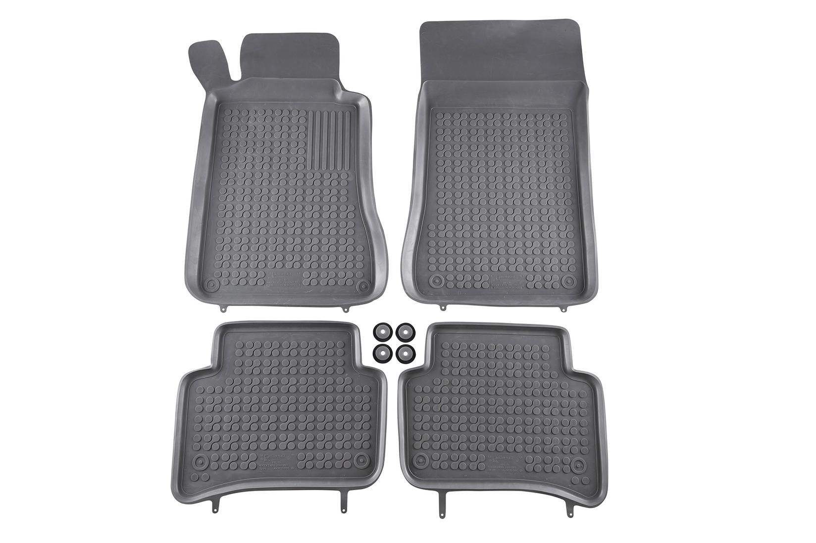 REZAW-PLAST Гумени патосници за Mercedes C класа W203 2000-2007 4 дела сиви