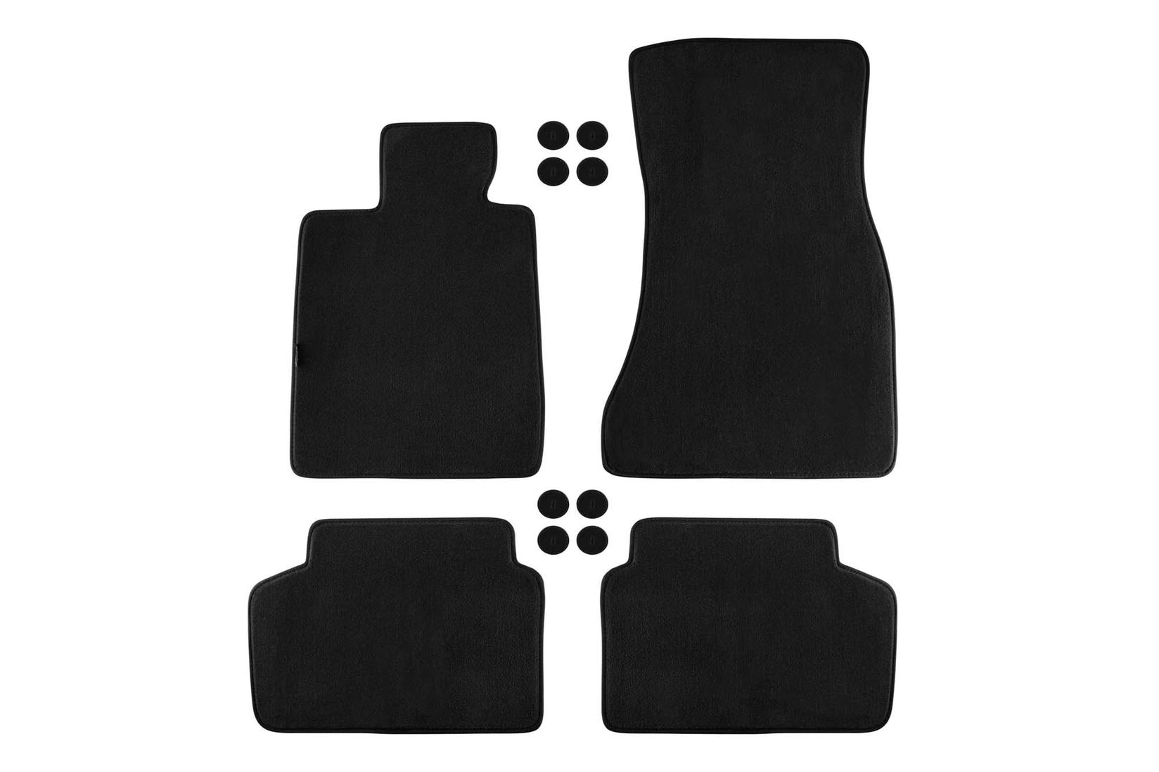 PETEX Платнени патосници за BMW серија 7 G11 после 2015 година 4 делови црни (B188) Style материјал