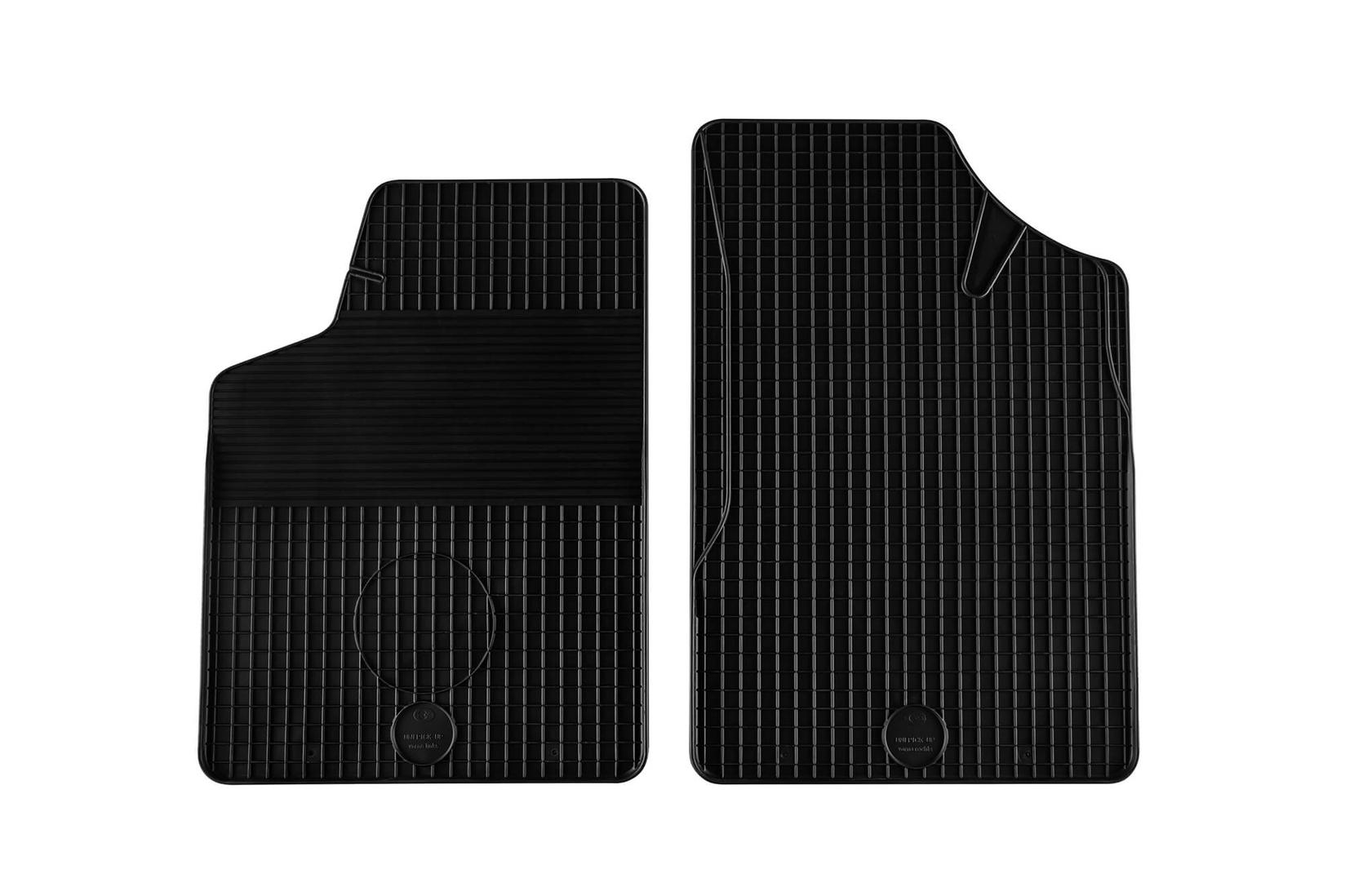 GUMARNY ZUBRI Универзални гумени патосници серија UNI Pick-up од 2 дела црни