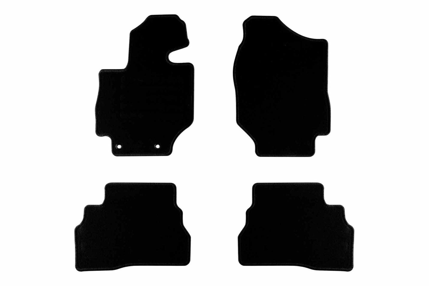 RIGUM Платнени патосници за Suzuki Jimny по 2021 година автоматик со 5 места, 4 дела, црни