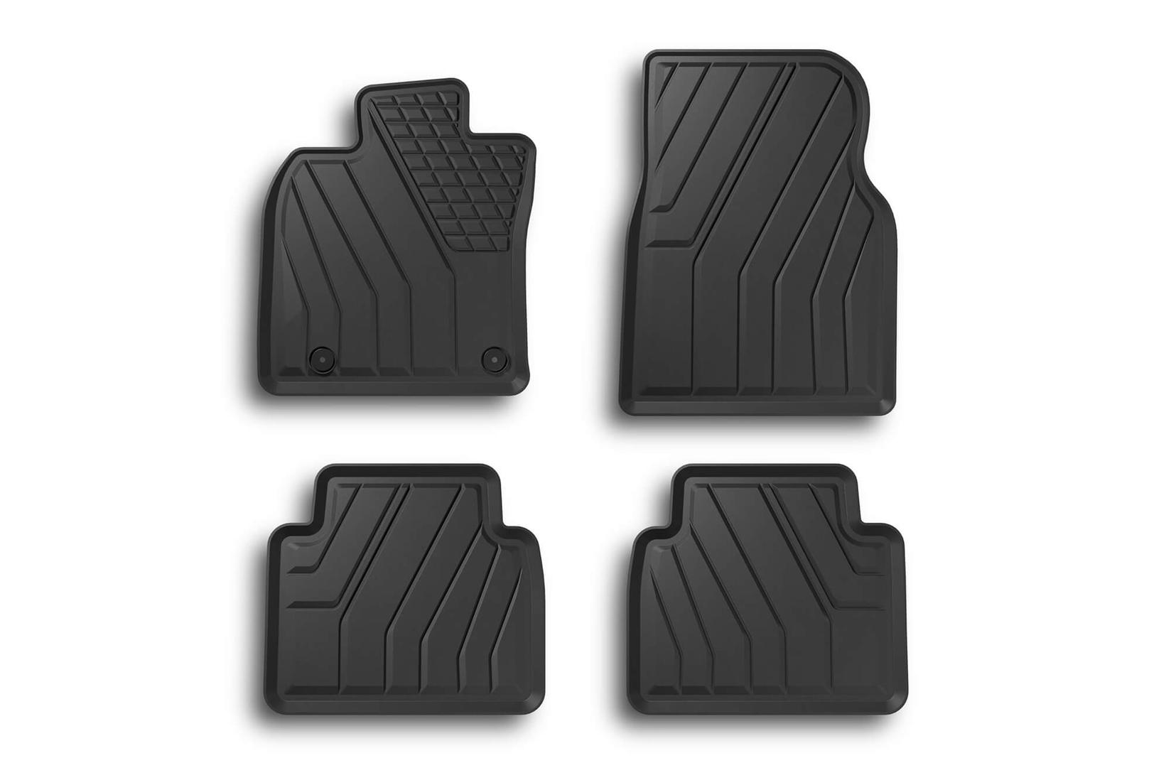 SPARTLINE Гумени патосници за Opel Astra L Citroen DS4 Peugeot 308 хечбек по 2022 година 4 дела црни