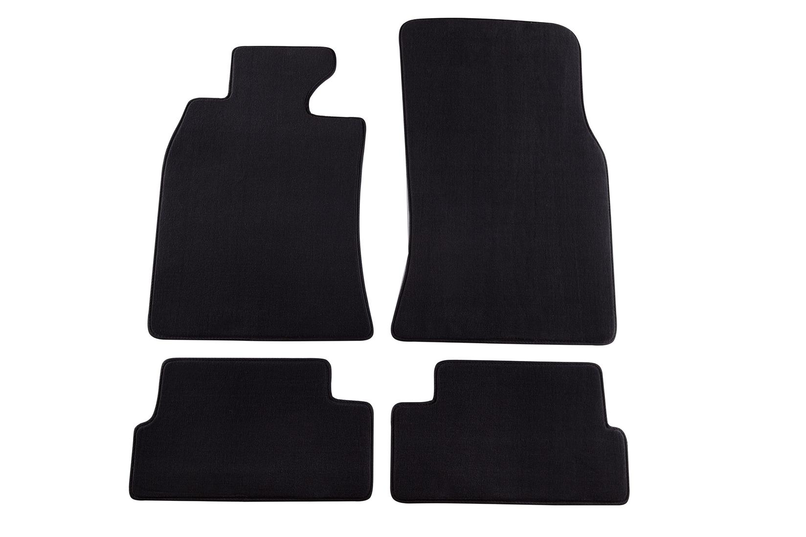 PETEX Платнени патосници за BMW Mini One/Mini Cooper 11/2006-2014 4 делови црни (KL01) Style материјал