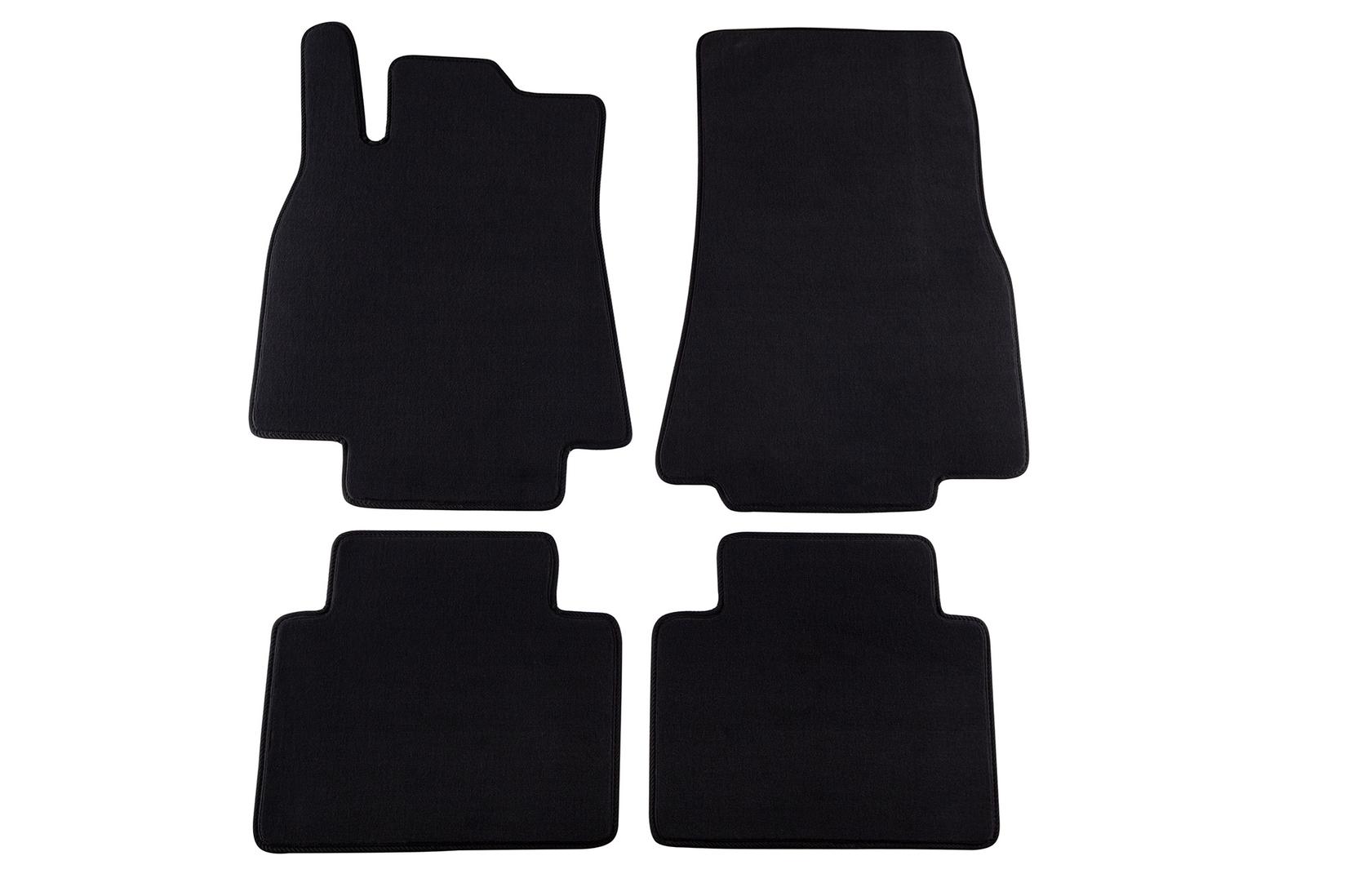 PETEX Платнени патосници за Mercedes B класа W245 06-2005-08/2006 4 делови црни (KL02) Style материјал