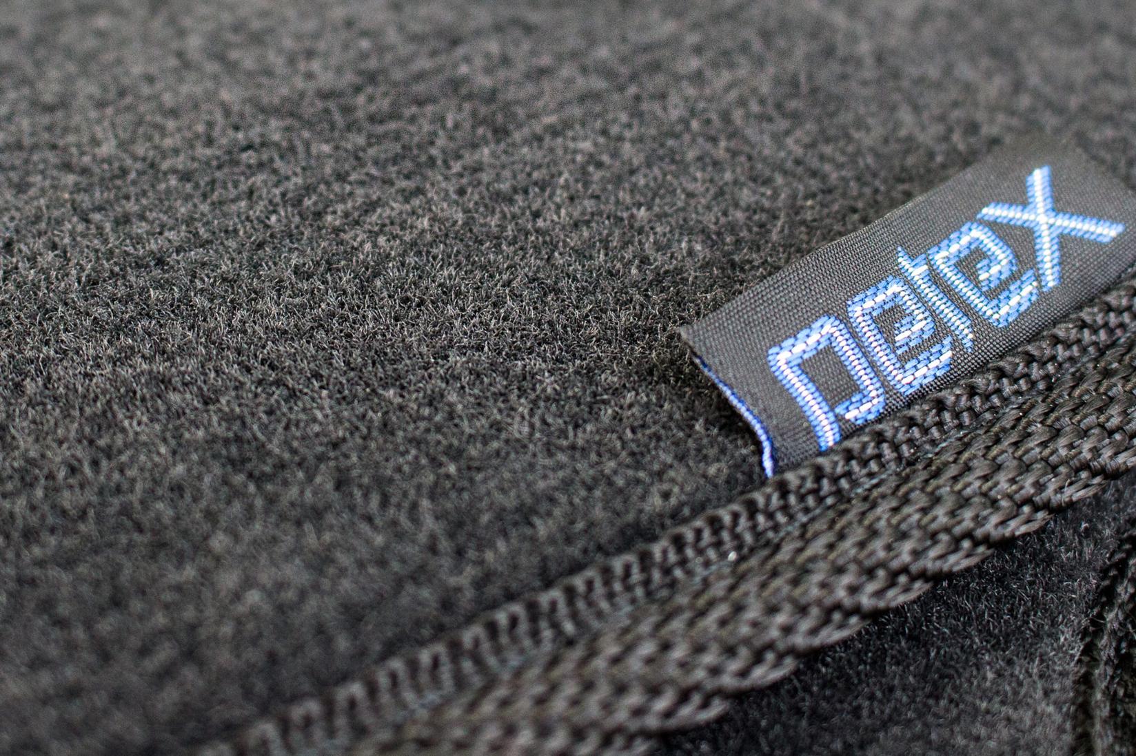 PETEX Платнени патосници за BMW серија 3 G20 седан, G21 караван по 2019 година, 4 дела, црни, материјал Style