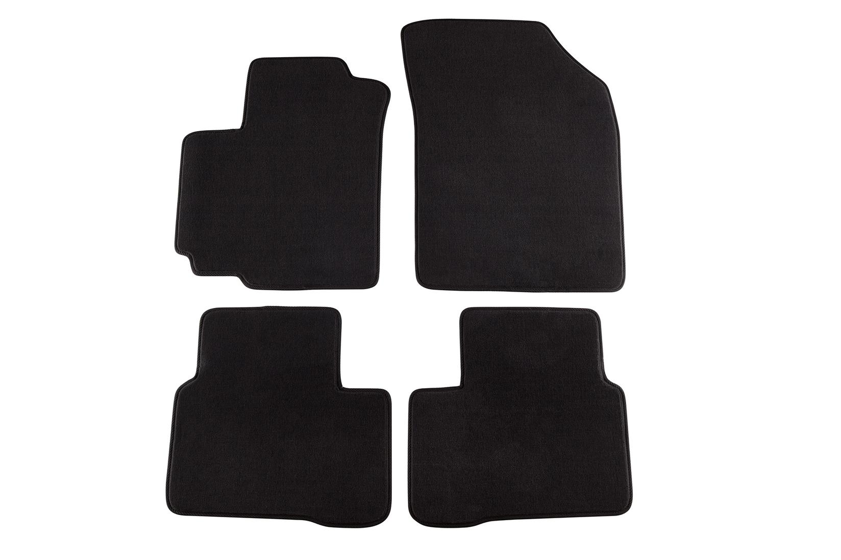 PETEX Платнени патосници за Suzuki Swift 09/2010 => 4 делови црни (KL01) Style материјал