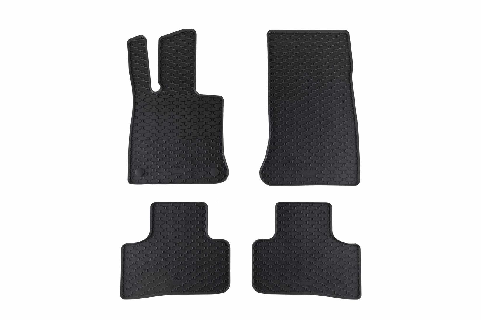 RIGUM Гумени патосници за Mercedes GLC X254 GLC Coupe по 2023 година 4 дела црни