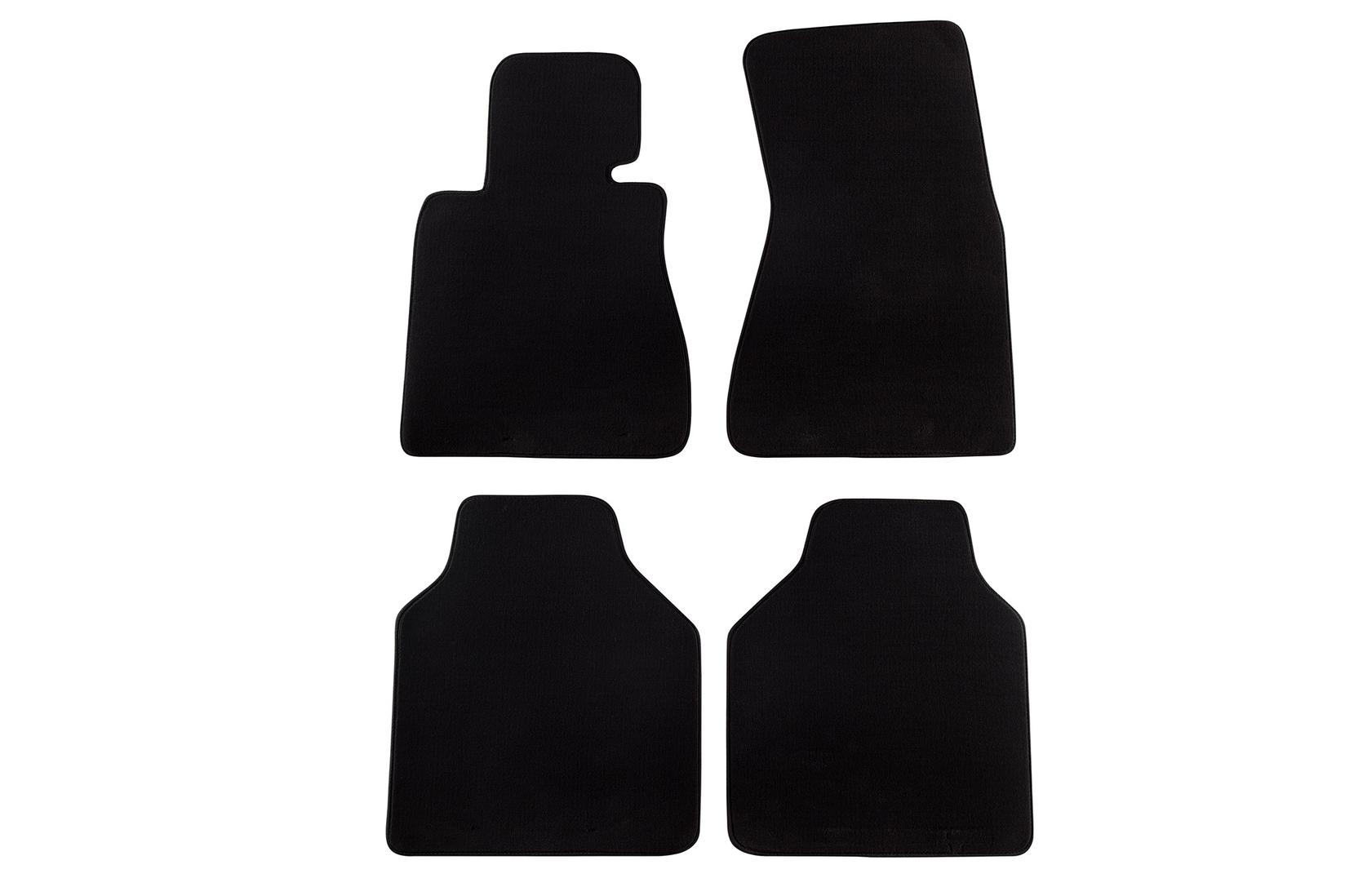 PETEX Платнени патосници за BMW серија 7 E66 Long(долга) верзија 2002-10/2008 4 делови црни (B204) Style материјал