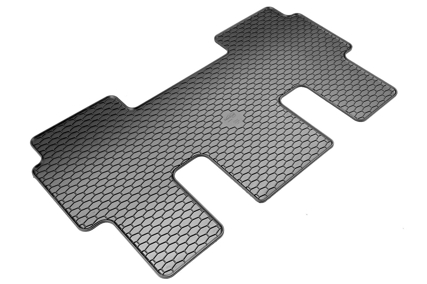 GUMARNY ZUBRI Гумени патосници за Volkswagen ID.Buzz People по 2022г., 6 места, за 2-ри ред седишта,, 1 дел,