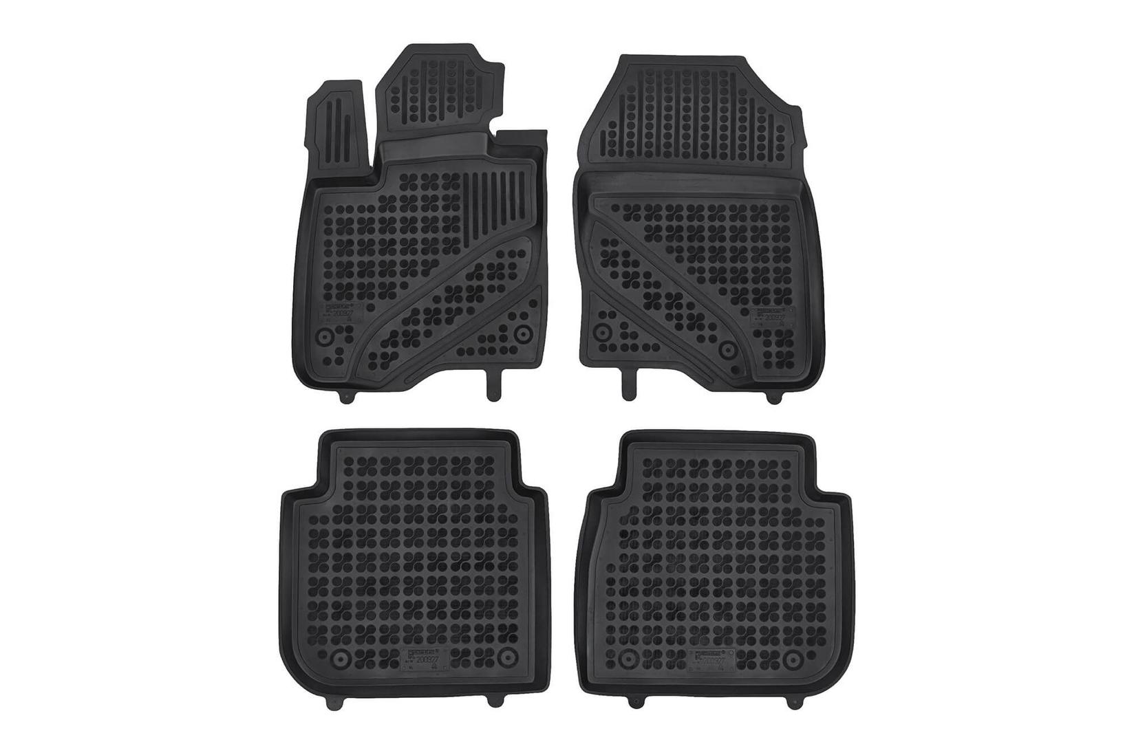 REZAW-PLAST Гумени патосници за Lexus RX за сите модели вклучително HeV PHeV по 2022 година 4 дела црни