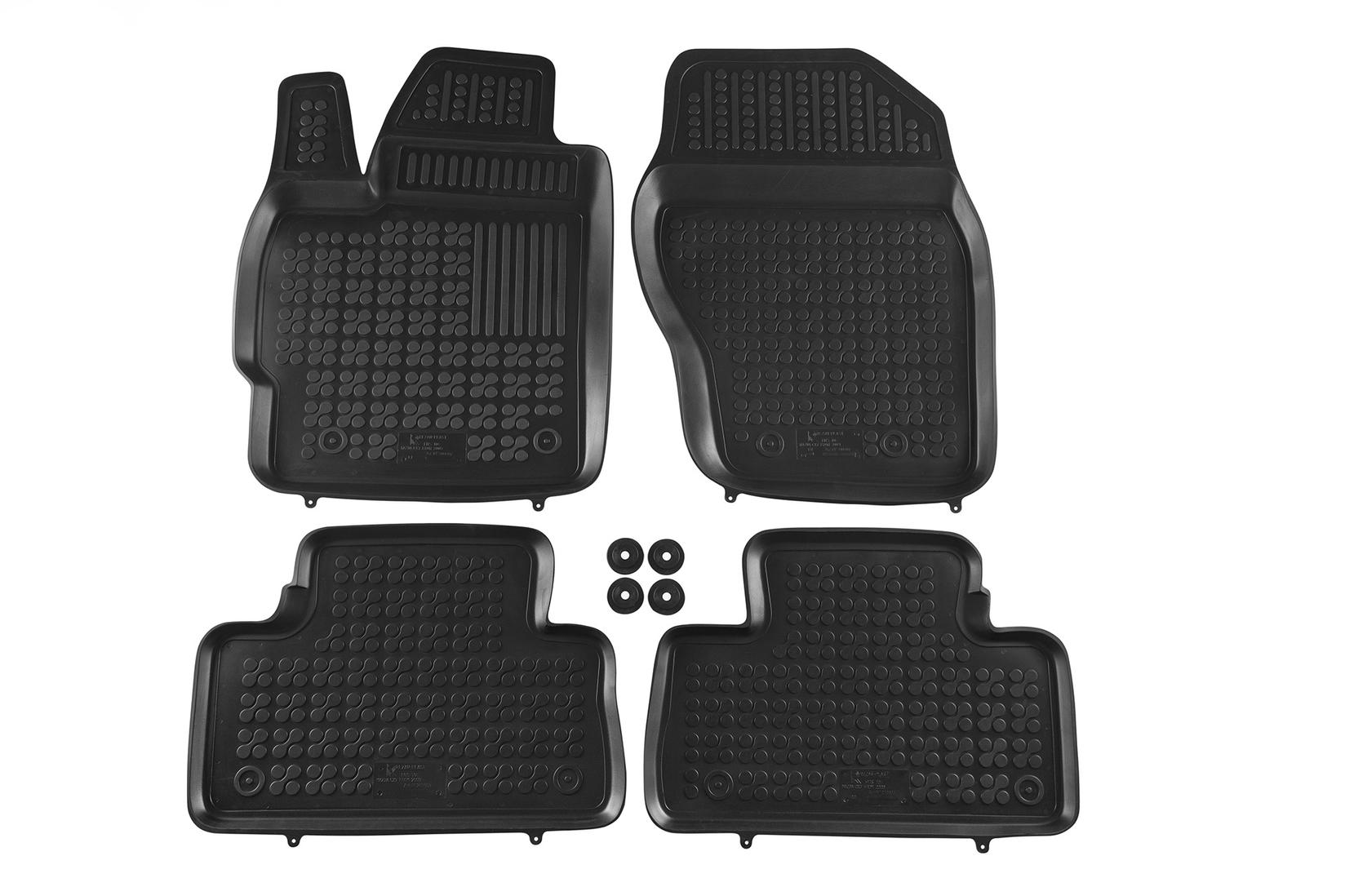 REZAW-PLAST Гумени патосници за Mazda CX-7 2009-2012 4 дела црни