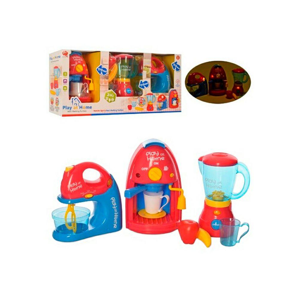 Кујнски сет со 3 апарати - играчка за имитација