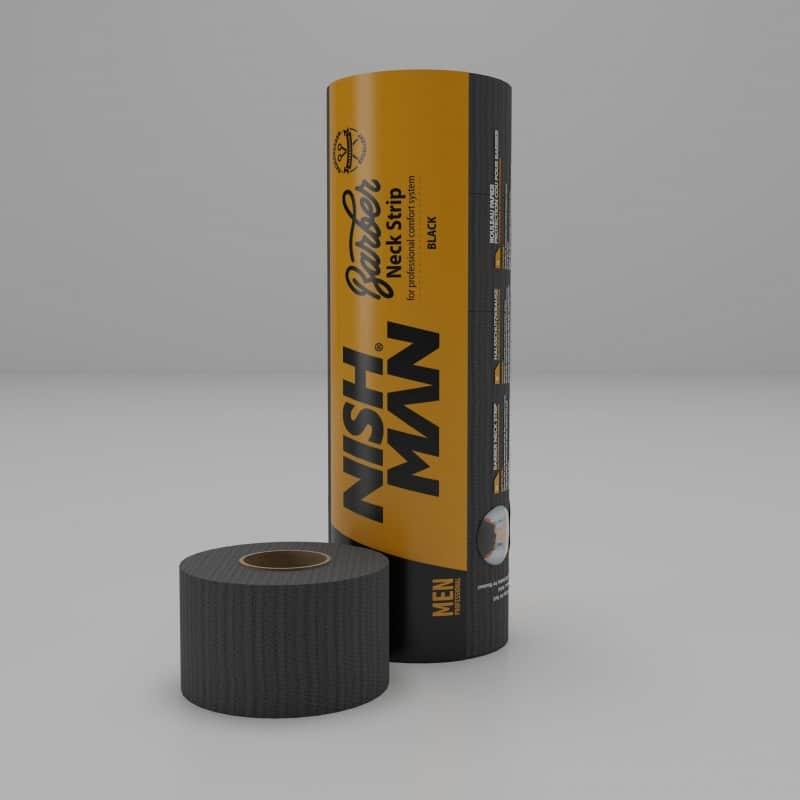 Nishman Хартија за врат Premium Black Neck Strip