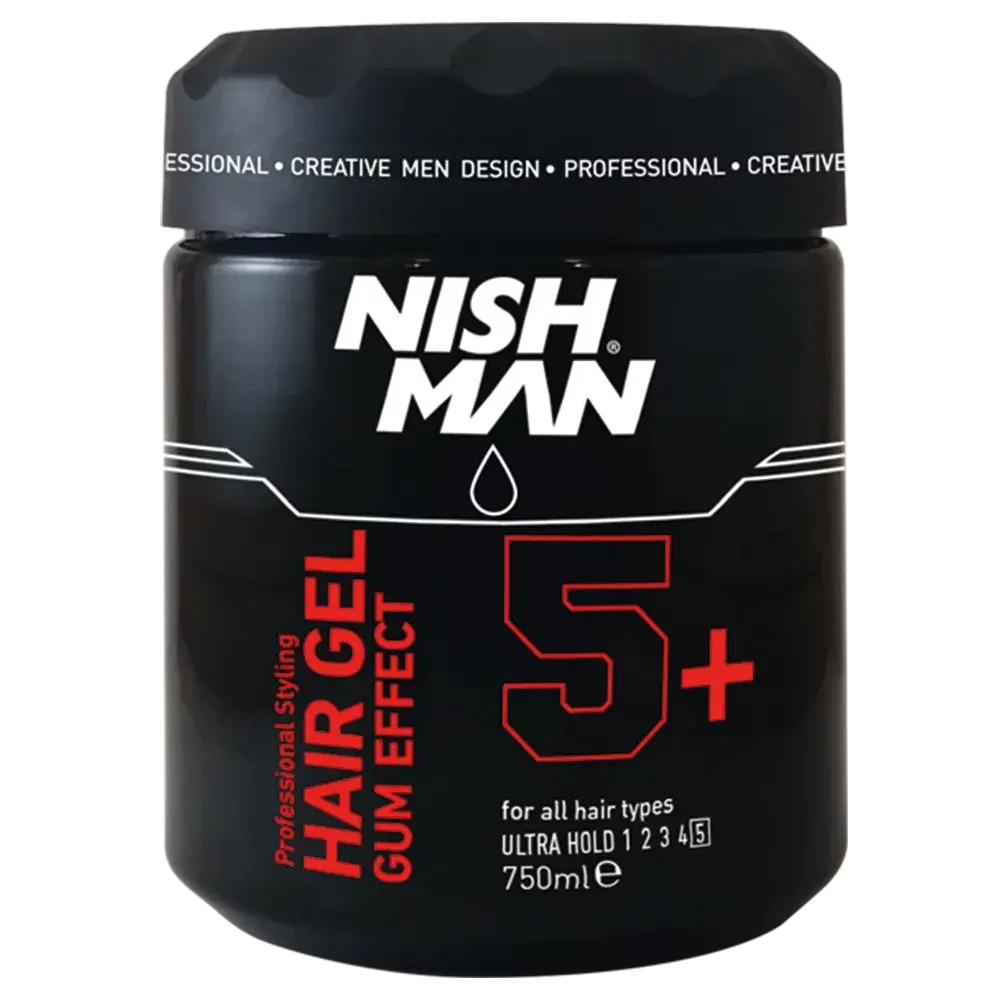 Nishman Гел за косa Hair Gel Gum Effect 5+ ultra hold