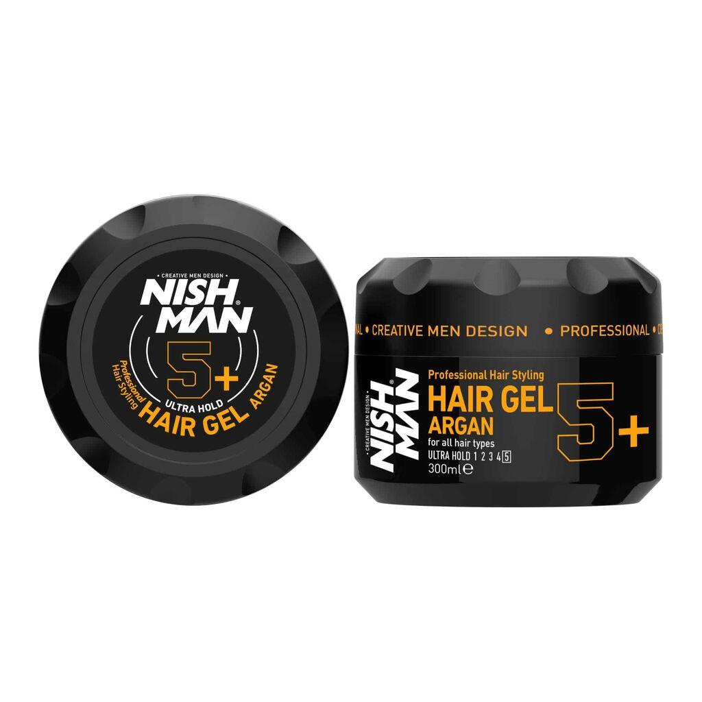 Nishman Гел за коса Hair Gel Argan 5+ Ultra Hold
