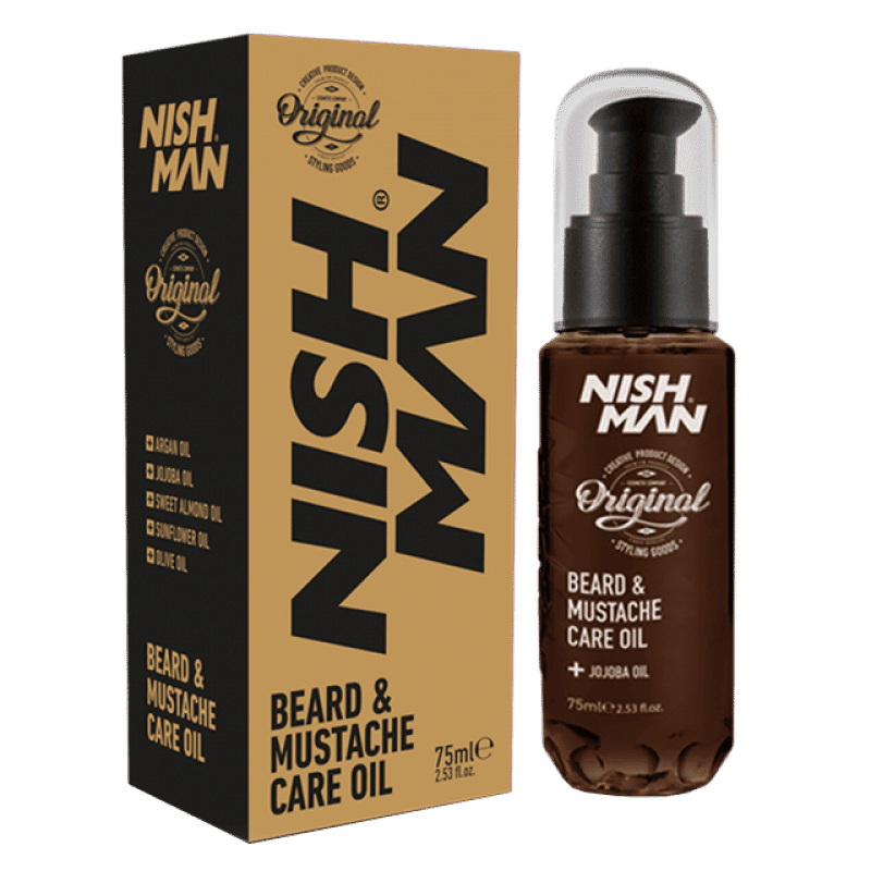 Nishman Масло за брада Beard & Mustache Care Oil 75ml