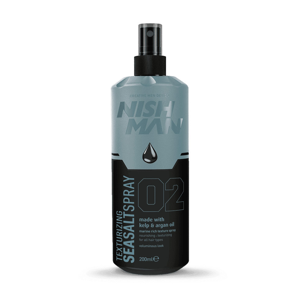 Nishman Спреј за коса Sea Salt Spray 02 (Made With Kelp & Argan Oil)