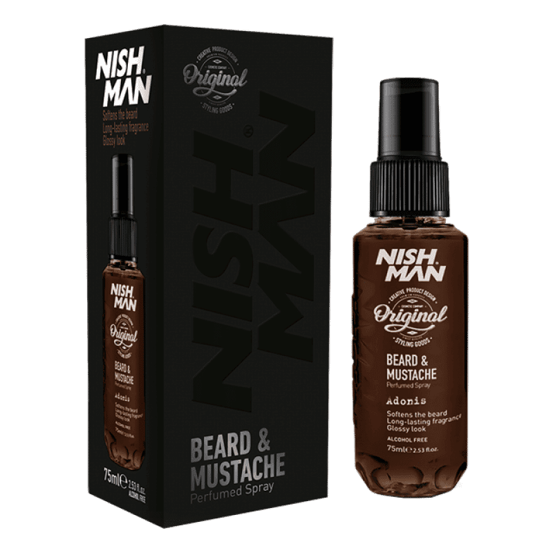 Nishman Парфем за брада Beard & Mustache Perfumed Spray Adonis