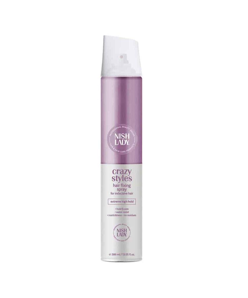 Nishlady Лак за коса Hair Fixing Spray 386ml
