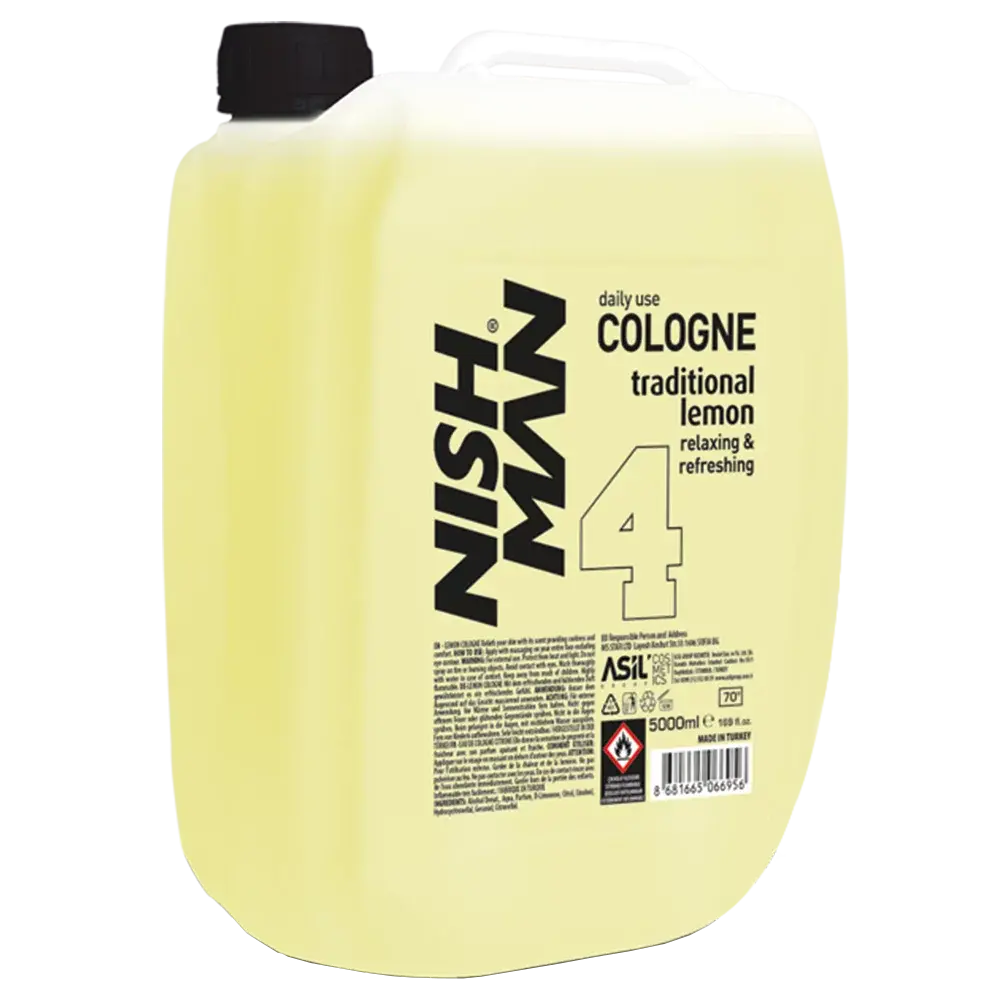 Nishman Колонска вода After Shave Cologne Lemon No.04 5L
