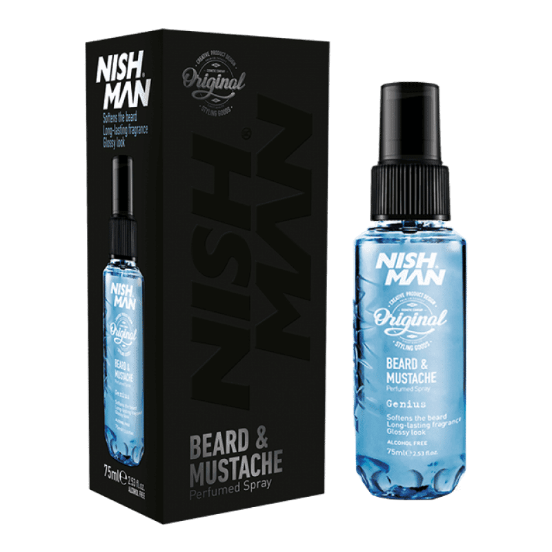 Nishman Парфем за брада Beard & Mustache Perfumed Spray Genius