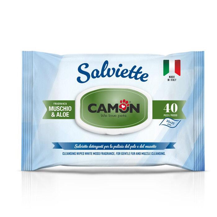 CaMon Влажни Марами Алое Вера 40 Парчиња - Камон | CaMon SaLviette MuSchio & ALoe
