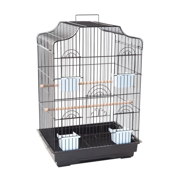 Кафез за Папагал Прекршен Коцка Кров 47X36X68cm. | Kafez Za PapagaL Krov | Broken Roof Bird Cage