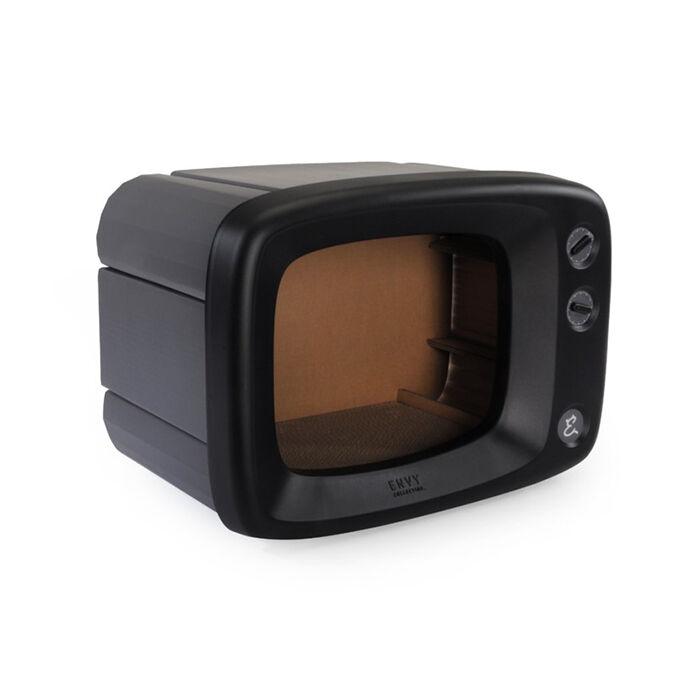 CaMon Гребалка за Маче-Телевизор Црн 50Х32Х36cm. - Камон