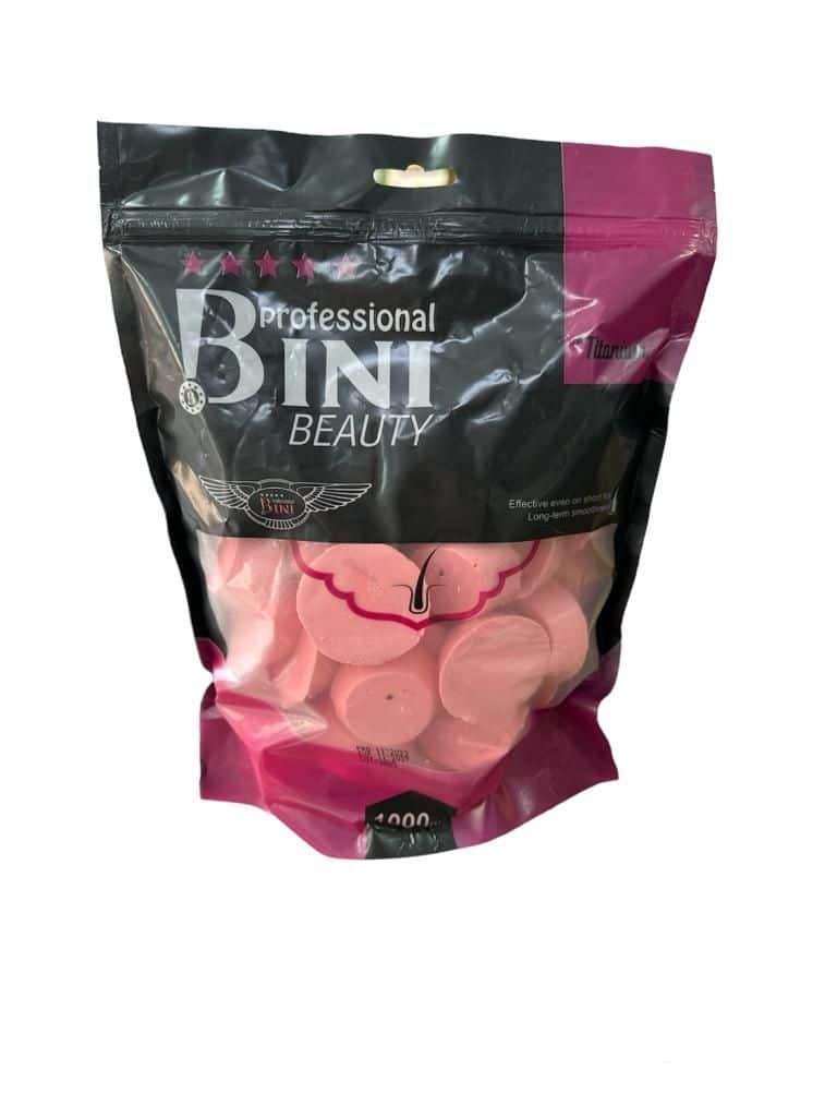 Bini Beauty Цврст восок Bini Titanium 1000 g