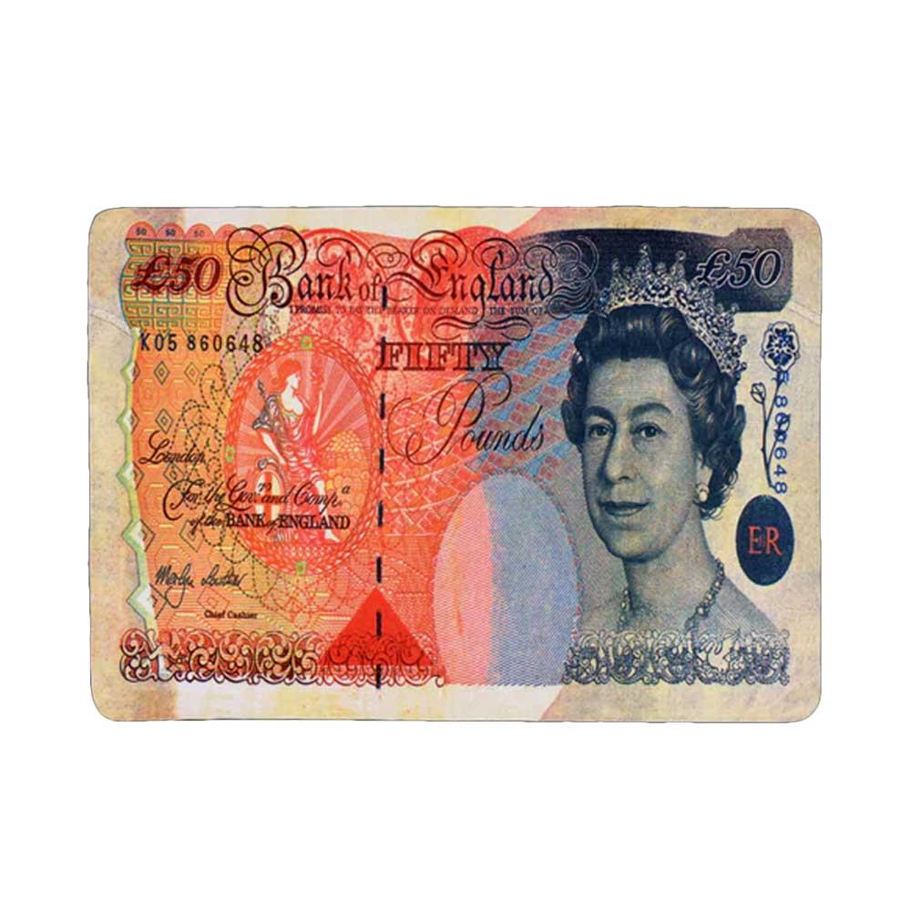 Подлога за глувче - British pound