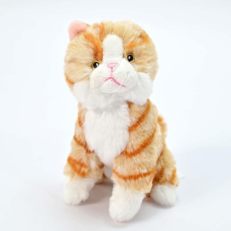 AMEK Плишано Маче Портокалово - 16 cm