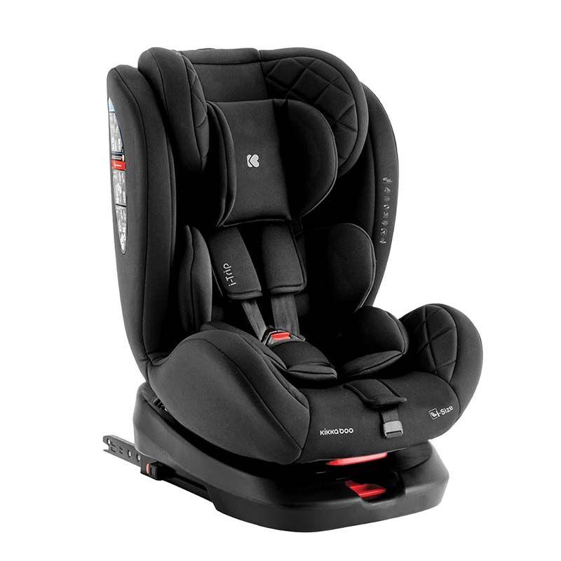 KIKKA BOO Седиште i-trip i-size црно