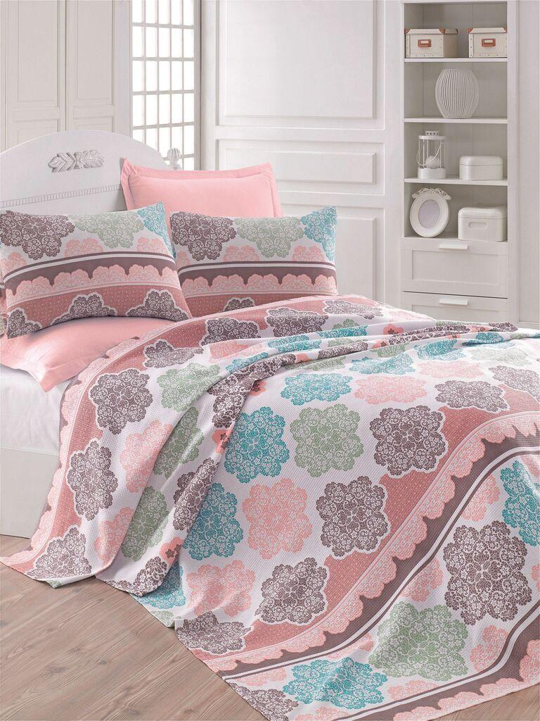 Двојна прекривка за кревет L'essentiel Maison Andalucia, 200 x 235 см, шарена
