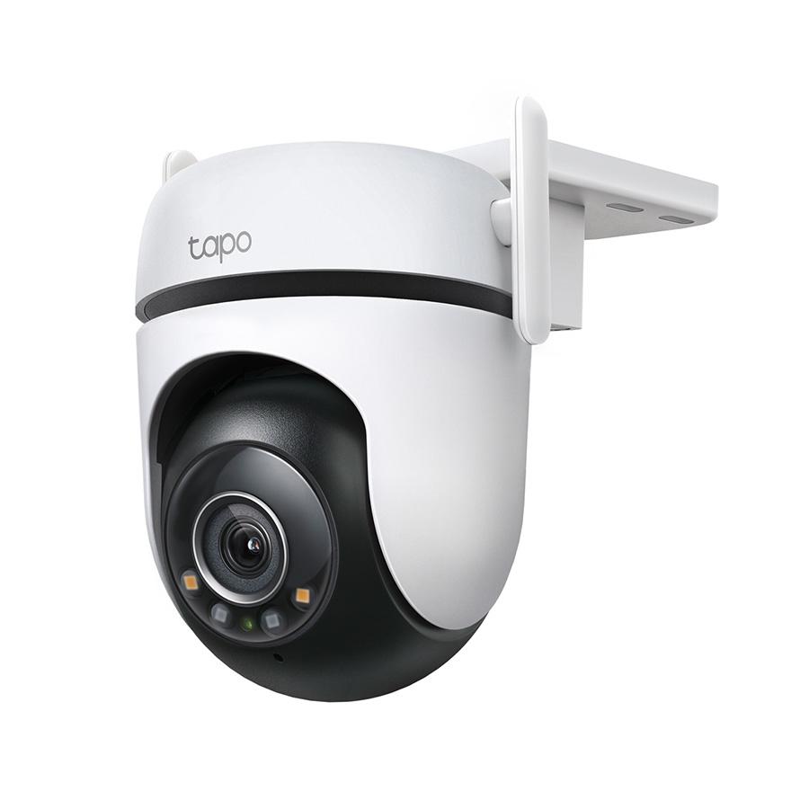 TP-Link Tapo C520VS, Безбедносна камера за Wi-Fi на отворено, 2K KHD (2560x1440), 2,4 GHz, 2T2R, 2 × надворешни антени, 1 × етернет порта, Хоризонт