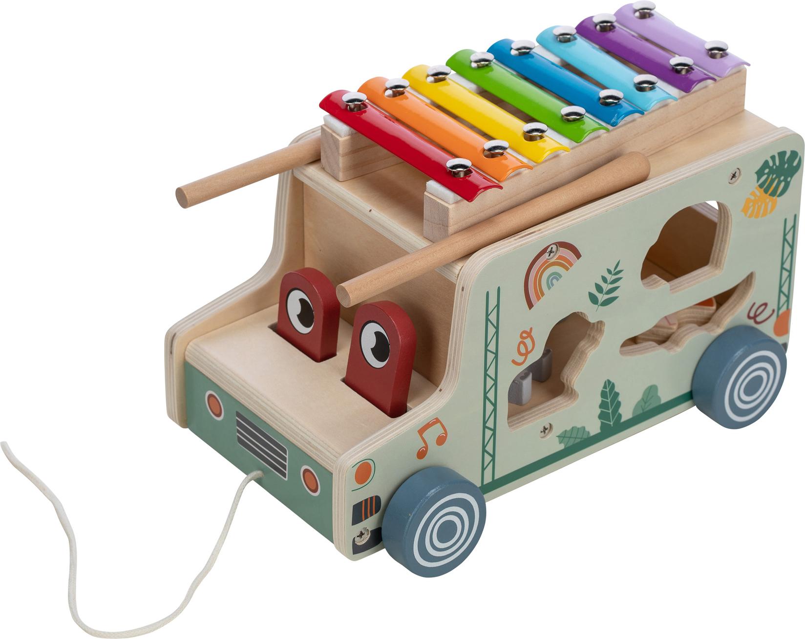 FREE2PLAY Камион со ксилофон и животни