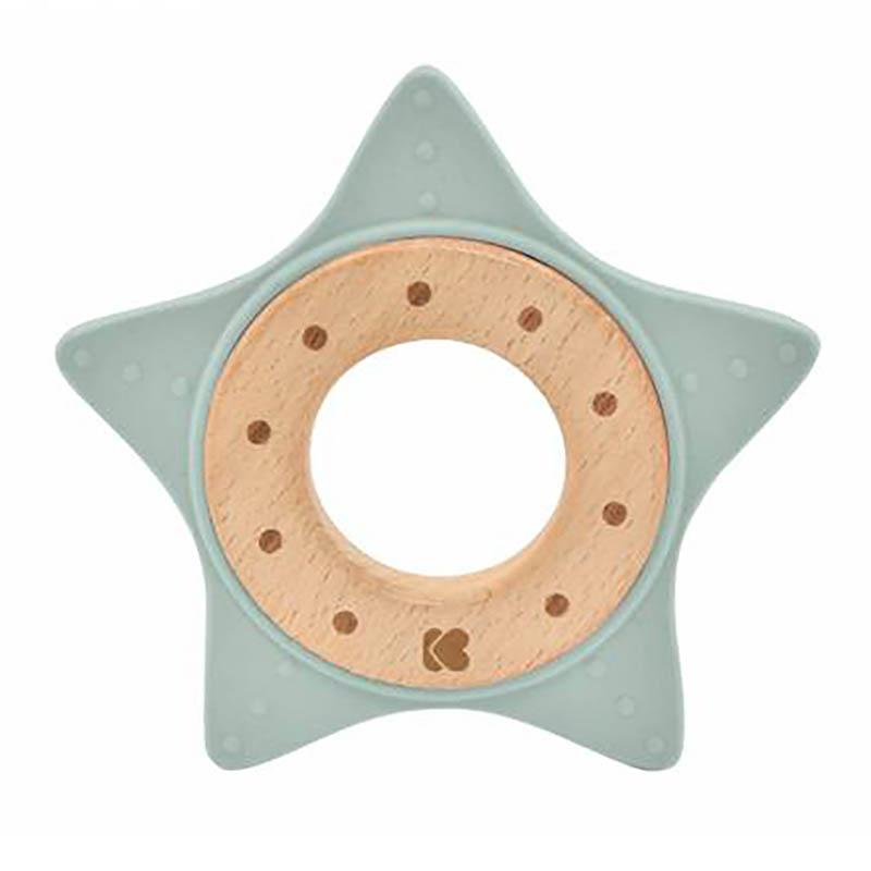 KIKKA BOO Глодалка Дрвена Ѕвезда Минт