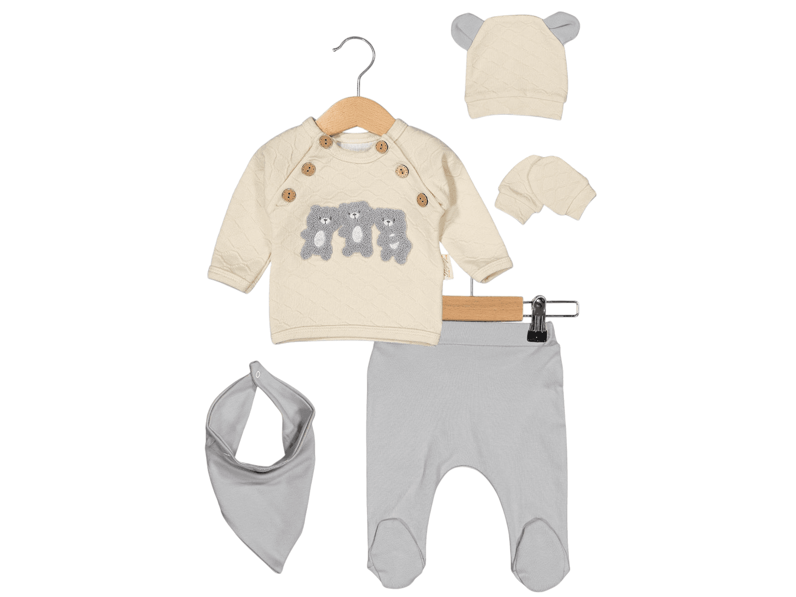 5 делен комплет