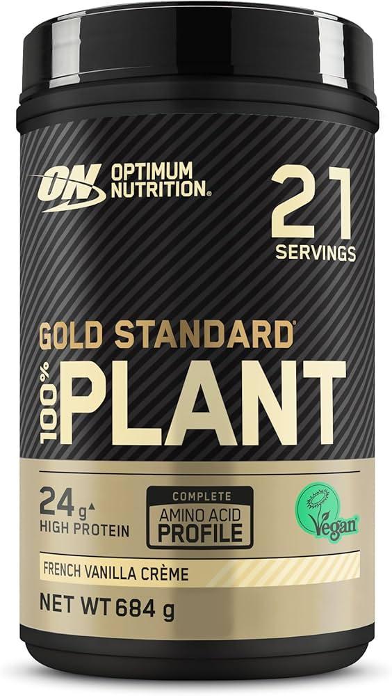 OPTIMUM NUTRITION Gold Standard 100% Растителен протеин - French Vanilla Creme, 684г