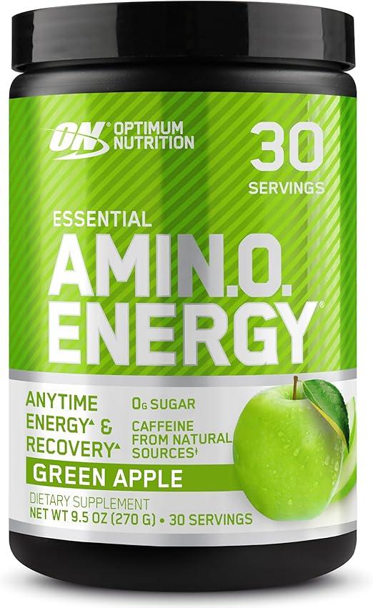 OPTIMUM NUTRITION Optimum Essential Amino Energy 30 порции - Зелен лимон, 270г