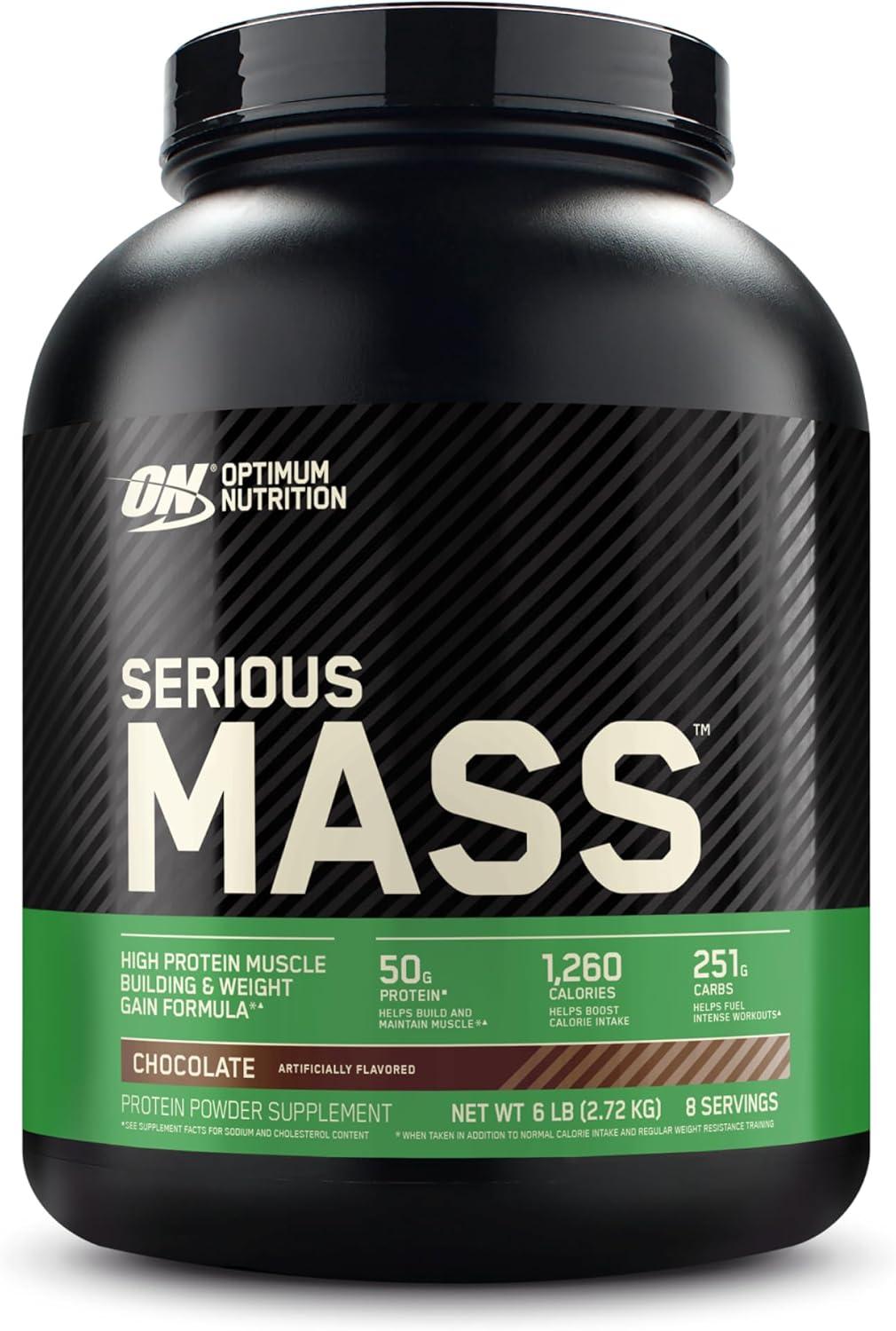 OPTIMUM NUTRITION Serious Mass Протеин 2727г - Чоколадо